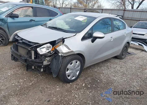 2014 Kia Rio Lx z USA, uszkodzony, nr VIN KNADM4A35E6324679